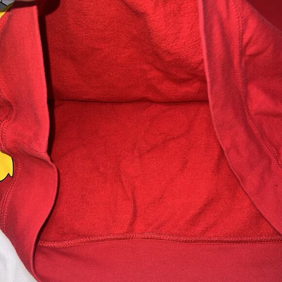 Looney Tunes Sweatshirt Youth Size XL 15-17 Red Wrap Around Graphic Pullover - Picture 14 of 14